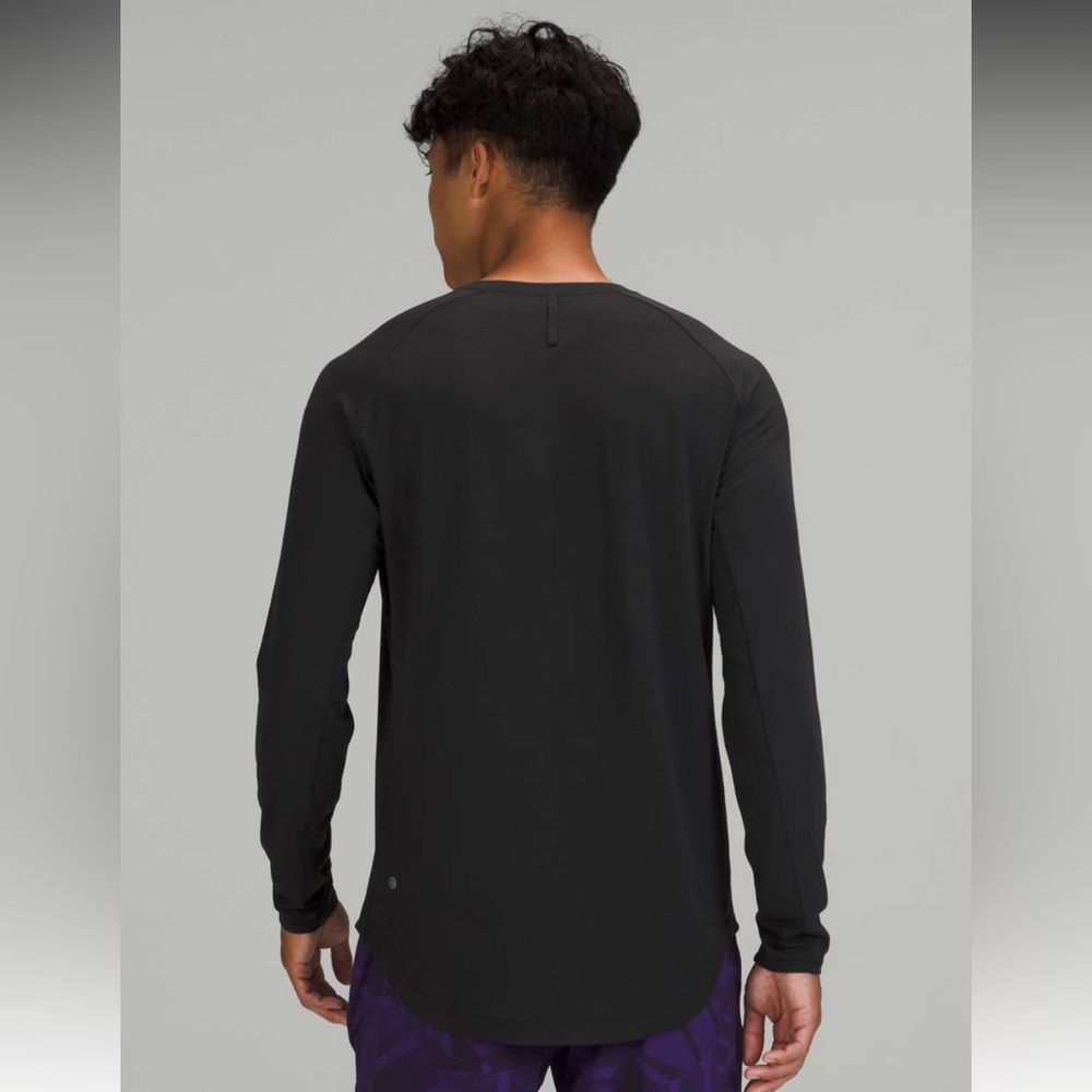 Lululemon Drysense Black Long Sleeve Shirt